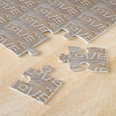 ラブハートシーシェルビーチハートシーシェルズサマー ジグソーパズル (側面)