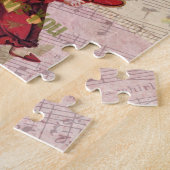 ラブハートスウィーテアートヴァレンタインチェルブ ジグソーパズル (側面)