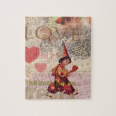 ラブハートスウィーテアートヴァレンタインチェルブ ジグソーパズル (縦)
