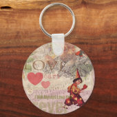 ラブハートスウィートバレンタインケルブ キーホルダー (正面)