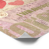 ラブハートスウィートバレンタインケルブ ポスター (角)