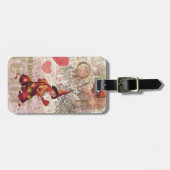 ラブハートスウィートバレンタインケルブ ラゲッジタグ (正面横)