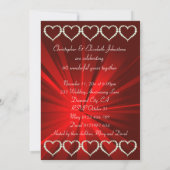 ラブハートダイヤモンドアニバーサリーパーティー 招待状 (裏面)