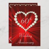 ラブハートダイヤモンドアニバーサリーパーティー 招待状 (正面/裏面)