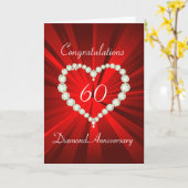 ラブハートダイヤモンド 60周年記念 カード (黄色い花)