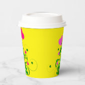 ラブハートツリー 紙コップ (左)