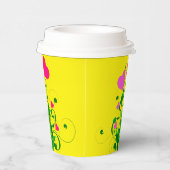 ラブハートツリー 紙コップ (右)