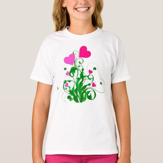 ラブハートツリー Tシャツ (正面)