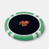 ラブハートデザイン ポーカーチップ (シングル)