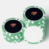 ラブハートデザイン ポーカーチップ (積み重ね)