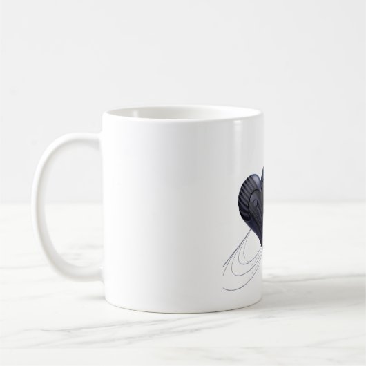 ラブハートドリンクマグ コーヒーマグカップ (左)