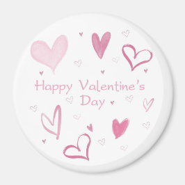 ラブハートドードル冷蔵庫用マグネット マグネット