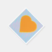 ラブハートナプキンス スタンダードカクテルナプキン (角)