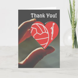 ラブハートネットボールありがとう サンキューカード