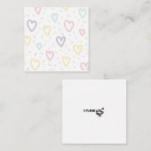 ラブハートノートカード ノートカード (正面/裏面)