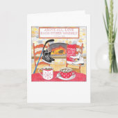 ラブハートバレンタインカード シーズンカード (正面)