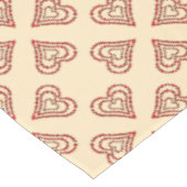 ラブハートパターン テーブルクロス (アングル)