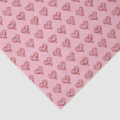 ラブハートパターン 薄葉紙 (詳細)