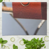 ラブハートパドロック キッチンタオル (折り畳み)