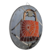 ラブハートパドロック ダーツボード (正面左)