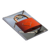 ラブハートパドロック ノートブック (右側)