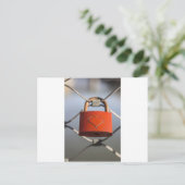 ラブハートパドロック ポストカード (スタンド正面)