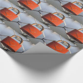 ラブハートパドロック ラッピングペーパー (角)