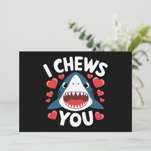 ラブハートヒョウかわいいバレンタインデー シーズンカード (スタンド正面)