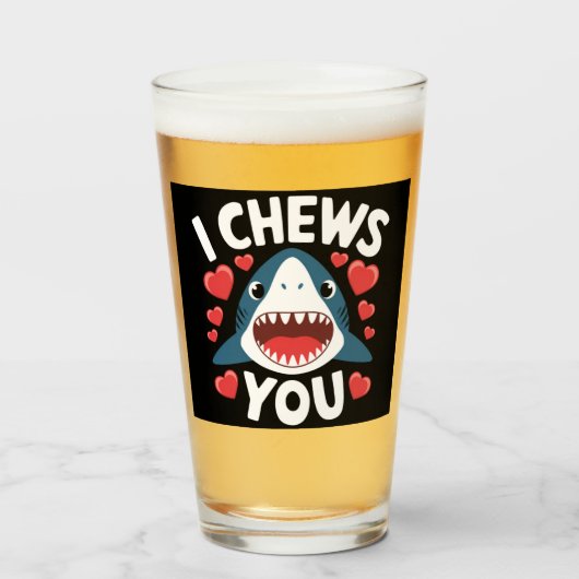 ラブハートヒョウかわいいバレンタインデー タンブラーグラス (ドリンク正面)