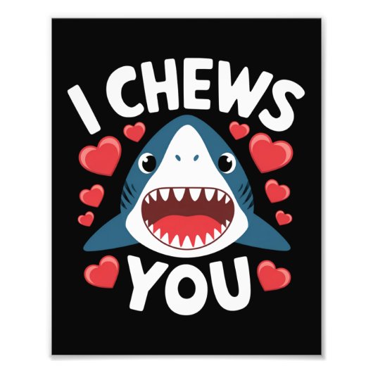 ラブハートヒョウかわいいバレンタインデー フォトプリント            (正面)