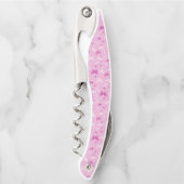 ラブハートピンクバタフライ ソムリエナイフ (正面)