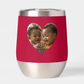 ラブハートフォトウォーターボトル (背面)