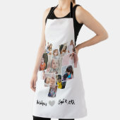 ラブハートフォトコラージュ エプロン (インサイチュ)