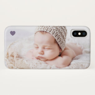ラブハートフォト iPhone X ケース