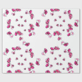 ラブハートフォーエバーラッピング紙 ラッピングペーパー (フラット)