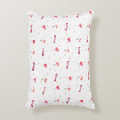 ラブハートフラワーアクセント枕 アクセントクッション (正面(垂直))