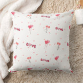 ラブハートフラワー装飾用クッション クッション (ブランケット)