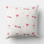 ラブハートフラワー装飾用クッション クッション (裏面)
