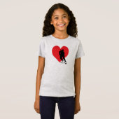 ラブハートホッケーガールズ Tシャツ (正面フル)