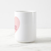 ラブハートマグ コーヒーマグカップ (中央)