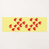 ラブハートヨガマット ヨガマット (正面(横))