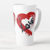 ラブハートラテマグ カフェラテマグ (右アングル)