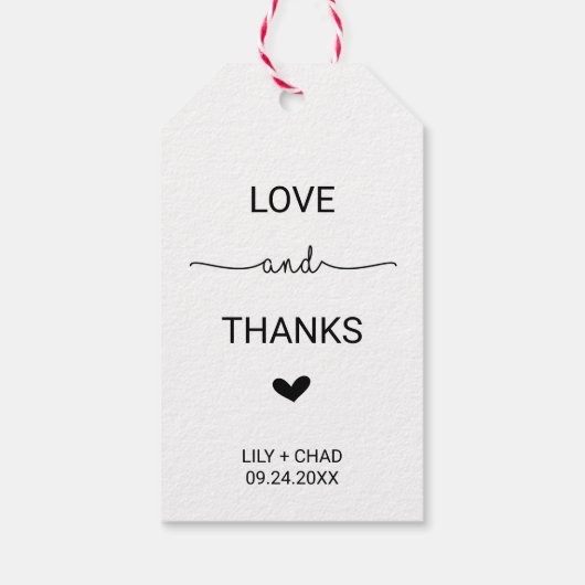 ラブハートラブ感謝していと ギフトタグ (裏面)