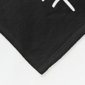 ラブハートランチレディーカフェテリアワーカー格言 フリースブランケット (角)