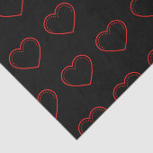 ラブハートレッドバレンタイン 薄葉紙