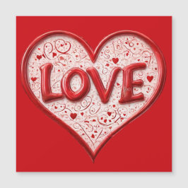 ラブハートレッド冷凍機磁気カード