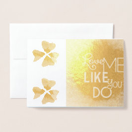 ラブハートロマンチックキスラブデスティニーズデスティニー 箔カード