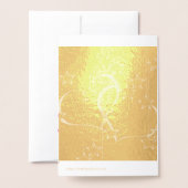 ラブハートロマンチックキスラブデスティニーズデスティニー 箔カード (裏面封筒付き)