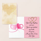 ラブハートロマンチックキスラブデスティニーズデスティニー 箔カード (ディスプレー)