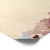 ラブハート世界地図 ポスター (角)